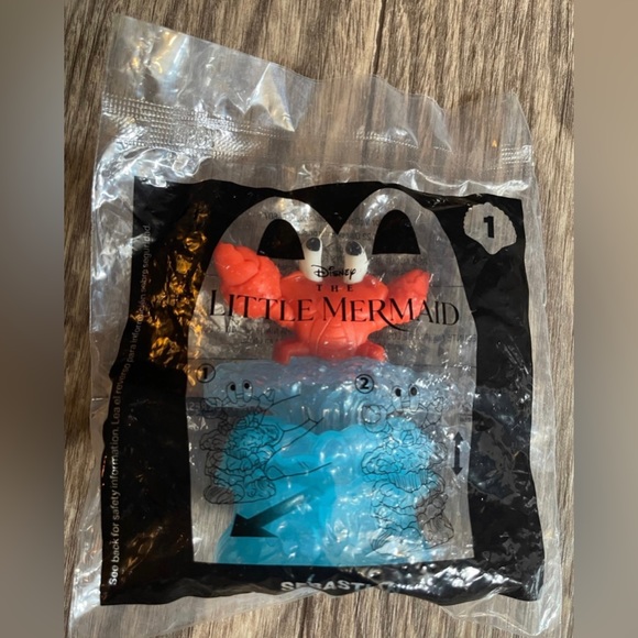 2023 McDonald's Happy Meal Toys DISNEY * The Little Mermaid *SEALED #1 Sebastian - Picture 1 of 2